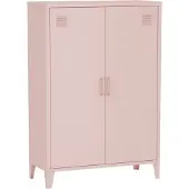 Sweeek Roze metalen kledingkast voor kinderen, 1 plank