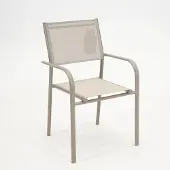 Vita Duca stapelstoel dining zand