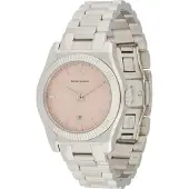 Emporio Armani Analoog horloge poederroze / zilver