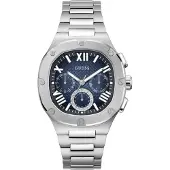 GUESS Headline GW0572G1 Horloge - Staal - Zilverkleurig - Ø 42 mm
