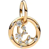 Pandora Moments Dierenriem hangende bedel Waterman - goudkleurig