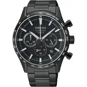 Seiko Analoog horloge zwart