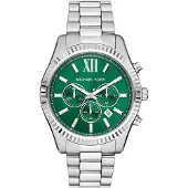 Michael Kors Analoog horloge 'LEXINGTON' spar / zilver