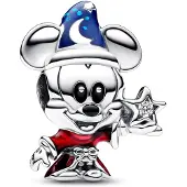 Pandora Charms - Disney Mickey Mouse sterling silver charm withcubi in multi