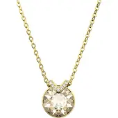Swarovski Bella - Dames Ketting - goudkleurig