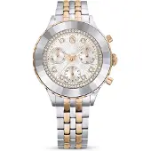Swarovski Analoog horloge rose-goud / zilver