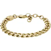 Fossil JF04616710 Heren Ketting - Goudkleurig