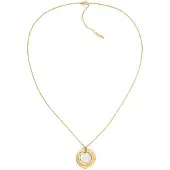 Calvin Klein Ketting 'SPIRAL' goud