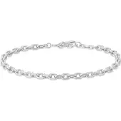 Ania Haie B062-03H Medium Chain Armband Zilver