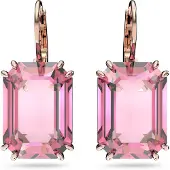 Swarovski Oorbellen 'Millenia' goud / pink