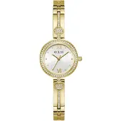 GUESS Analoog horloge 'Lovey' goud / transparant