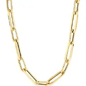 Blush 14 karaats geelgouden collier