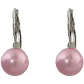 Behave - Roze pareloorbellen 2cm - romantisch detail voor elke dag