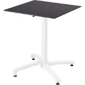Oviala - Tuintafel 60 x 60 cm kantelbaar zwart gelamineerd - Opéra