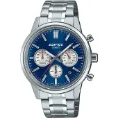 Casio Edifice Heren Horloge Zilverkleurig EFR-575D-2AEF