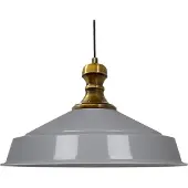 Bamyum Industriële Hanglamp, Moderne Metalen Grijs Lamp