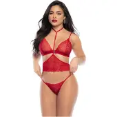 Mapalé - 3-delige bh-set (rood)