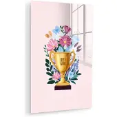 MuchoWow Trofee - Best Mom - Bloemen - Kleurrijk