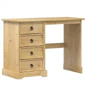 vidaXL Kaptafel Corona 104x47x75 cm massief grenenhout