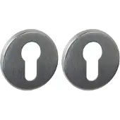 Intersteel Q Cilinderrozetten verdekt ø52x6mm pvd rvs