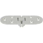 AMIG Klepscharnier ovaal 81 x 35 x 2,5 mm nikkel
