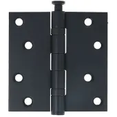 ODShop kogellagerscharnier recht 89x89 zwart