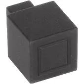 Formani Jan des Bouvrie Square JB20M meubelknop - mat zwart