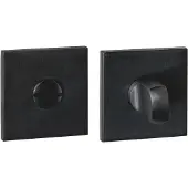 Intersteel Deurbeslag | Wc-sluiting | (Vierkant, RVS, Zwart)