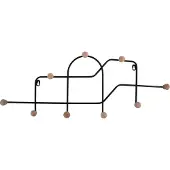 Present Time coat rack maze -