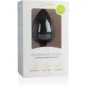 EasyToys Diamond Plug Groot - Zwart