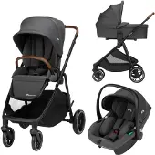 Bebeconfort Luvia Trio 3-in-1 Kinderwagen - Inclusief autostoeltje - Mineral Graphite