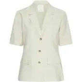 MSCH Copenhagen Dames Blazers Mschblase Edelmira 2 4 Blazer - Ecru - Maat L