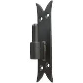 AMIG Plaatduim visstaart 14-34 mm zwart