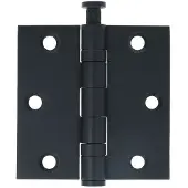 ODShop kogellagerscharnier recht 76x76 zwart