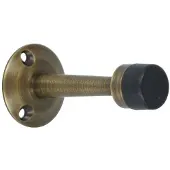 AMIG deurstopper wandmontage Ø19x75 mm messing antiek