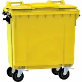 ESE Afvalcontainer 770 liter geel