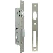 AMIG Rolslot met sluitplaat PC85 doornmaat 30 mm nikkel