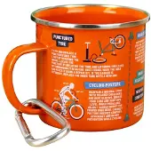 Gift Republic Emaille Mok - Fietsen