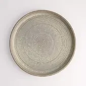 Tokyo Design Studio – Rond Bord met Rand – Grijs – 26,5x3cm