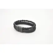Josh -9264-Armband-Zwart-Heren-22,5cm
