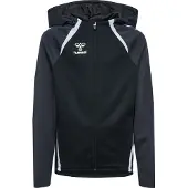 Hummel Sportief sweatvest 'Ead 2.0' donkergrijs / zwart / wit