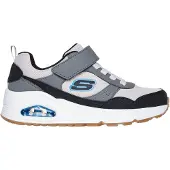 SKECHERS UNO RETRO-SQUAD Sneakers | Maat 31 Jongens Grijs