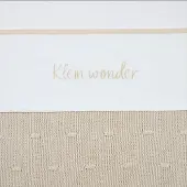 Meyco Laken Wieg Klein Wonder Soft Sand 75x100