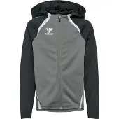Hummel Sportief sweatvest 'Ead 2.0' grijs / donkergrijs / offwhite