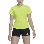 Adidas Hilo T-shirt Met Korte Mouwen Geel L Vrouw