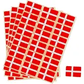 Packlinq Vlag, afm 15x22 mm, 72 stuk/ 1 doos, Denemarken