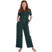 Banned - Pleased As Punch Jumpsuit - 2XL - Groen