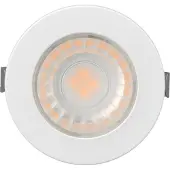 Braytron Veranda LED Minispot Plafondspotjes LED Downlight- Waterdicht IP54 -Wit -3W -3000K
