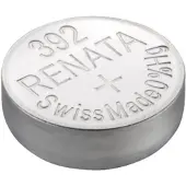 Renata 392 / SR41W zilveroxide knoopcel horlogebatterij 2 (twee) stuks
