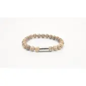Josh -9313-Armband-Taupe-Heren-20,5cm